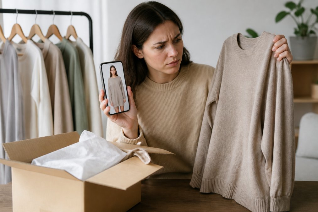 Why Online Clothes Look Different (And How to Fix It)